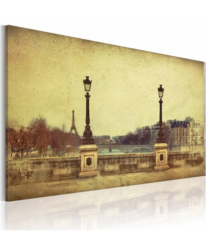 Schilderij - Parijs - de stad van dromen