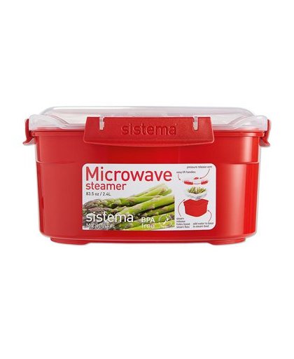 Sistema Microwave stomer - 2,4 l - rood