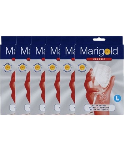 Vileda handschoenen Marigold Classic large rood