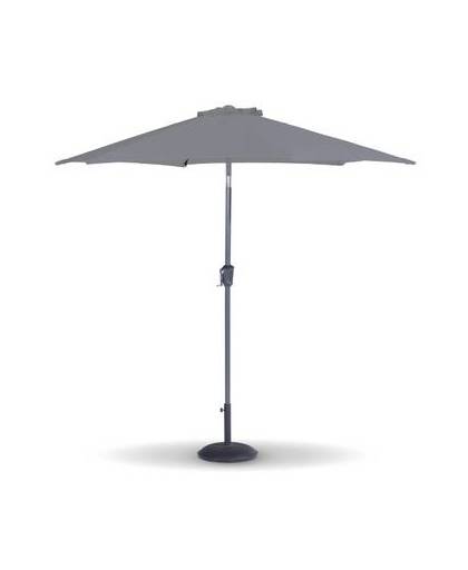 Parasol amsterdam 3mtr draai lichtgrijs parasols