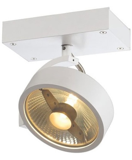 SLV KALU 1 QPAR plafondlamp Spotlamp 1x75W Wit 147301