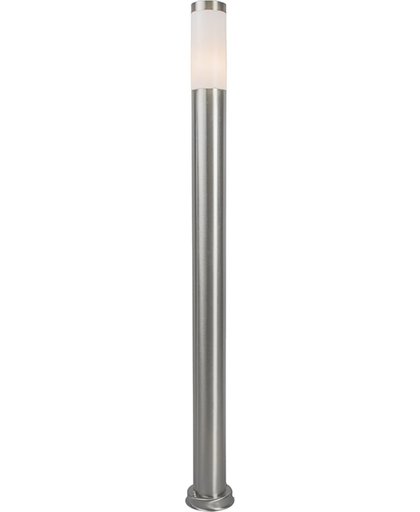 QAZQA Rox 110 - Terras en tuinpad verlichting - 1 lichts - 80 mm - staal