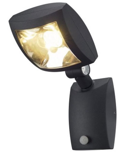 SLV MERVALED S wandlamp Wandlamp 1x14W 3000K Antraciet LED IP54 232405
