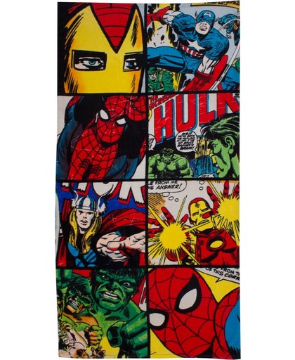 Marvel Comics Defenders - Badhanddoek - 75 x 150 cm - Multi