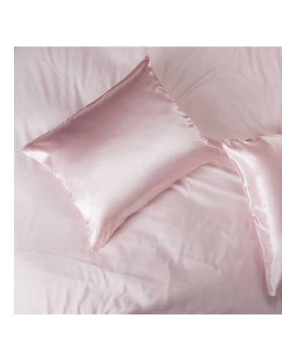 Nightlife Silk Satin Kussensloop Soft Pink