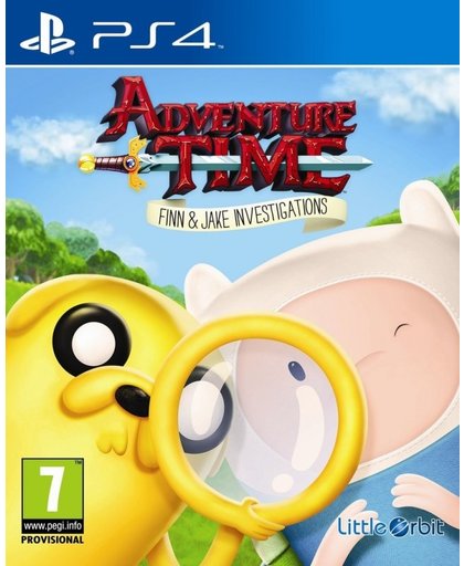 Sony Adventure Time: Finn & Jake Investigations, PS4 Basis PlayStation 4 video-game