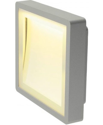SLV INDIGLA Downunder wandlamp Wandlamp 1x83W 3000K Grijs Chroom LED IP54 230884