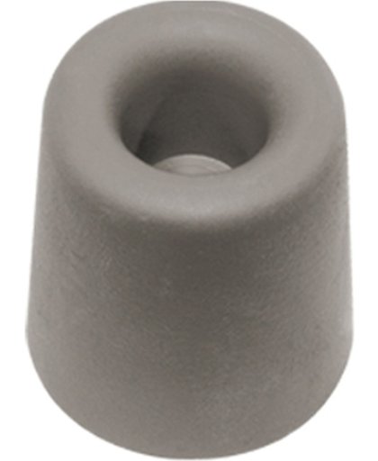 Qlinq Deurbuffer grijs rubber 75x40mm