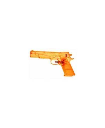 Oranje speelgoed waterpistool 20 cm