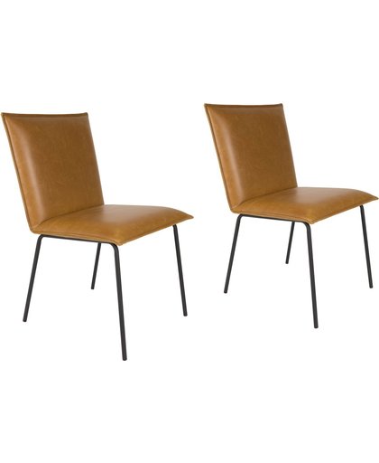 Floke stoel cognac - Robin Design