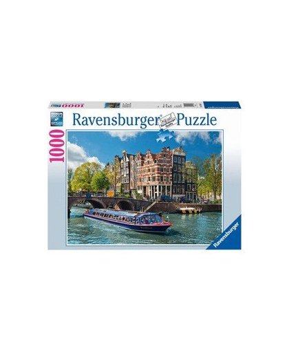 Ravensburger puzzel Rondvaart Amsterdam - 1000 stukjes