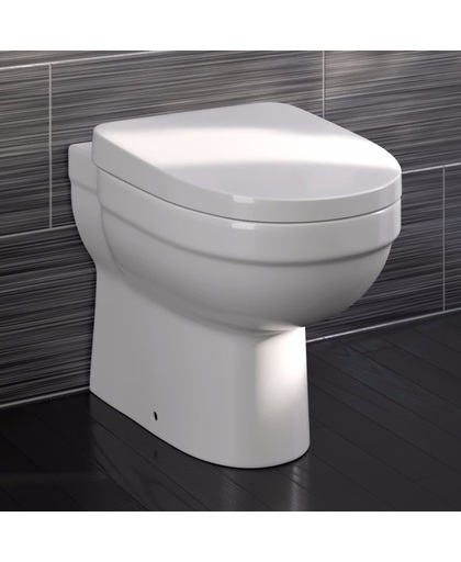 Sabrosa II Staand Toilet Met Softclose Zitting