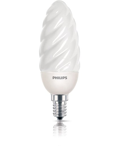 Philips Twisted Candle Spaarlamp gedraaide kaars 8727900851823 ecologische lamp