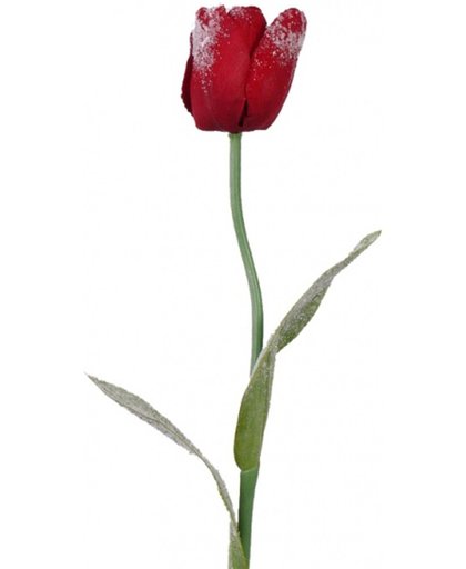 Kunst tulp rood 65 cm