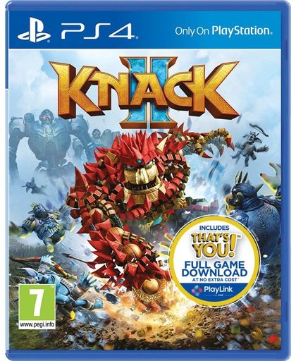 Sony Knack 2, PS4 Basis PlayStation 4 video-game