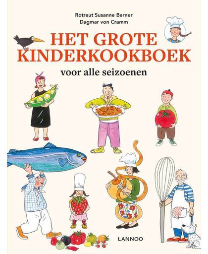 Het grote kinderkookboek - Rotraut Susanne Berner en Dagmar von Cramm