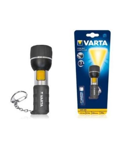 Varta Mini Day Light 1AAA Sleutelhanger-zaklamp LED Zwart