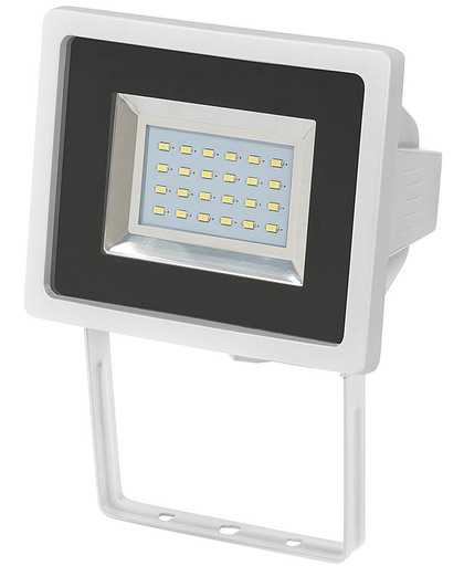 SMD-LED-lamp L DN 2405 IP44 24 x 0,5W wit, voor wandmontage