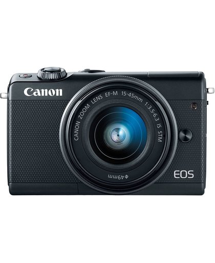 Canon EOS M100 MILC 24.2MP CMOS 6000 x 4000Pixels Zwart