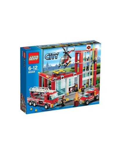 LEGO City brandweerkazerne 60004