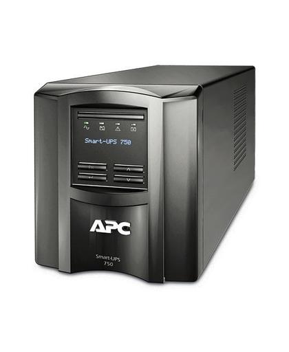 APC Smart- SMT750I - Noodstroomvoeding 6x C13, USB, 750VA UPS