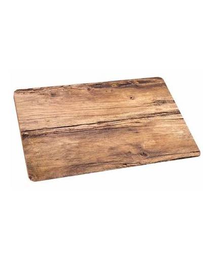 Placemat eikenhout opdruk 44 x 28,5 cm