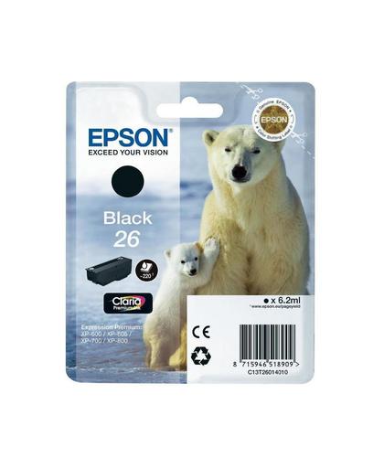 Epson Singlepack Black 26 Claria Premium Ink inktcartridge