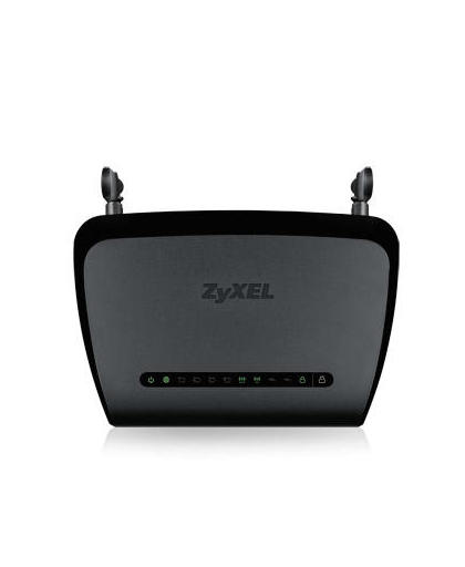 ZyXEL NBG6616 Dual-band (2.4 GHz / 5 GHz) Gigabit Ethernet Zwart draadloze router