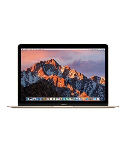 Apple Macbook 12" 2017 256GB goud