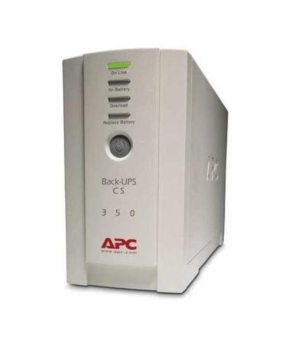 APC Back- 350VA noodstroomvoeding 4x C13 uitgang, USB UPS
