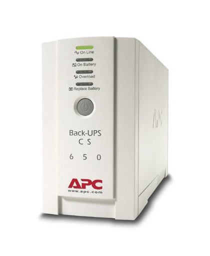 APC Back- 650VA noodstroomvoeding 4x C13 uitgang, USB UPS