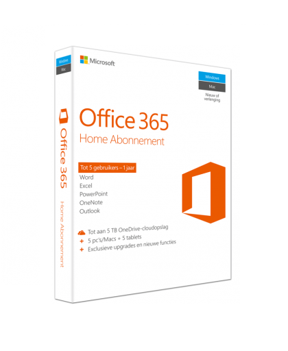 Microsoft Office 365 Home 5 gebruikers