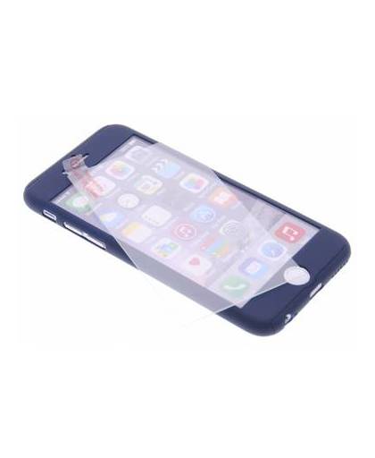 Donkerblauwe 360° effen protect case voor de iphone 6 / 6s