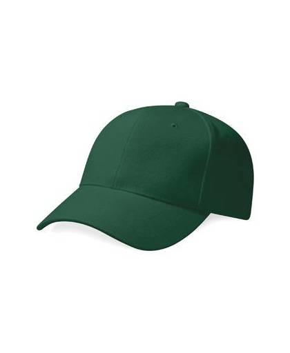 Beechfield pro-style heavy brushed cotton cap groen