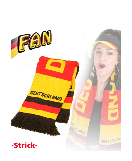 Duitsland supporter sjaal 140 cm Multi