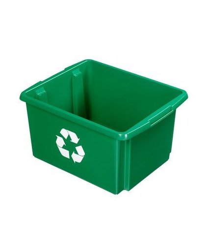Sunware Nesta recycle box - 32 l - groen
