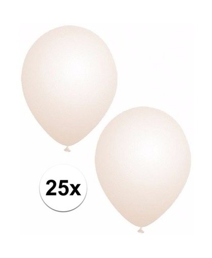 25x Transparante ballonnen Transparant
