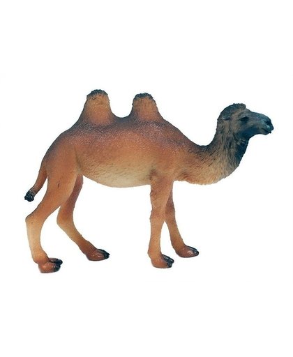 Bruine plastic kameel 10 cm Bruin
