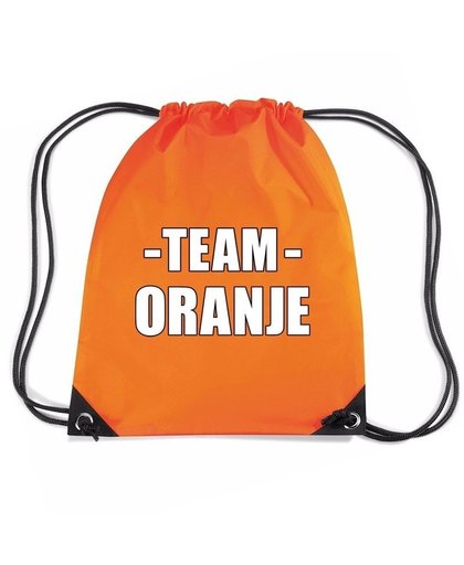 Sportdag team oranje rugtas/ sporttas Oranje