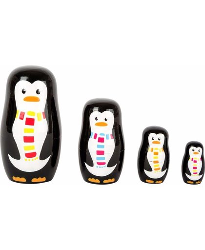 Kinderkamer decoratie pinguis matroesjka set Multi