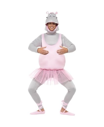 Ballerina nijlpaard kostuum voor volwassenen 50/52 (M/L) Multi