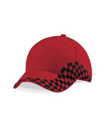 Beechfield grand prix cap bright rood