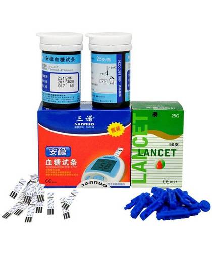 Glucose Teststrips voor Sannuo SXT
