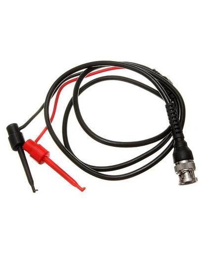 BNC Male Plug Q9 naar Dual Hook Clip Test Probe Kabel Leads