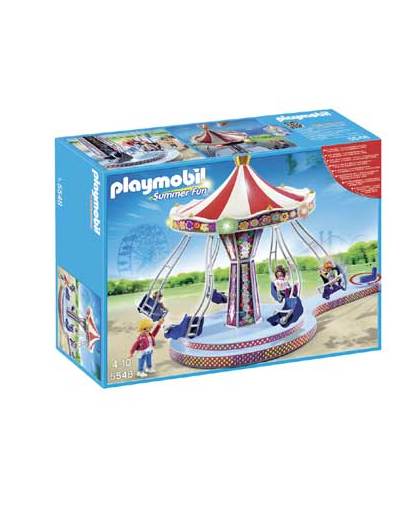 Playmobil zweefmolen met kleurrijke verlichting 5548