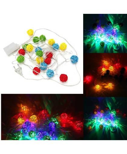 Gekleurde Lichtslinger met LEDs (4M)