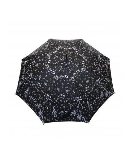 Smati Musical paraplu - zwart/Wit