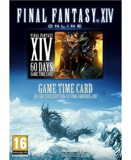 Final Fantasy XIV A Realm Reborn Pre-Paid Game Card (60 Dagen)
