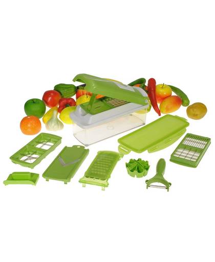Complete 9-Delige Set voor het Snijden van Fruit en Groente