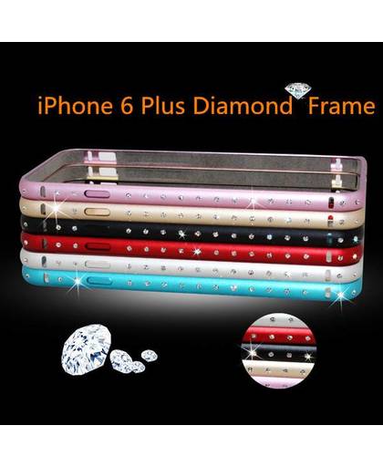 Bumper Met Diamantjes Voor iPhone 6 Plus
